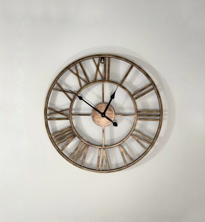 שעון  קיר רומי - קוטר 40 ס"מ 